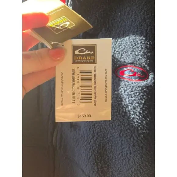 Drake Waterfowl Sherpa Fleece Layering Jacket Mens Size 3XL New